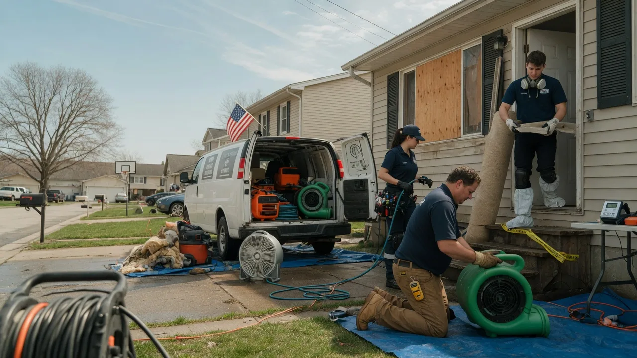Water Damage Restoration in Bangor, MI near me